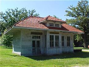 Old Station in Funks Grove Village