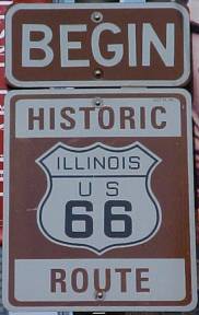 Begin Historic Route 66