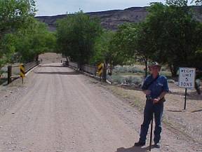 Water Break at La Bajada Bridge