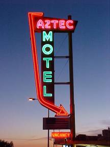 Aztec Motel Neon