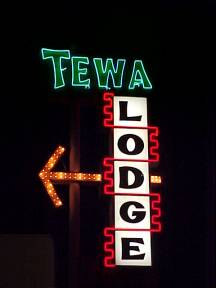 Tewa Lodge Neon