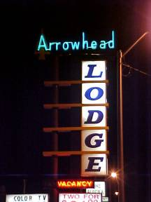 Arrowhead Lodge Neon