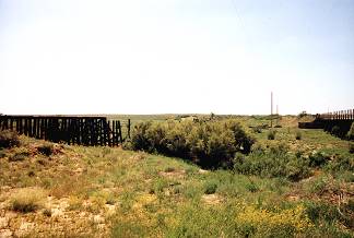 Old Railroad Bridge West of Endee