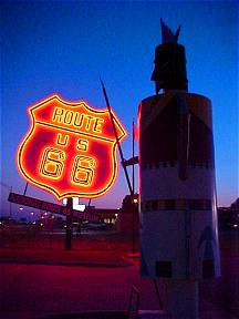 Elk City Route 66 Museum Neon