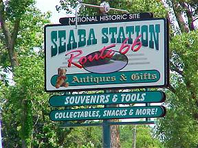 Seaba Station Sign