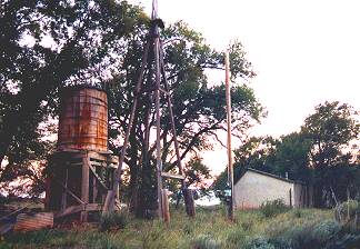 Glenrio Water Tank is Empty Now