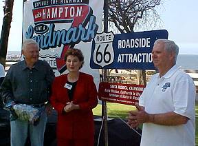 New Hampton Roadside Attraction Sign