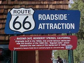 Bagdad Roadside Attraction Sign