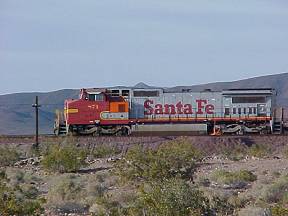 Santa Fe Engine at Siberia