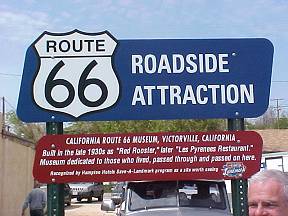 Victorville Roadside Attraction Sign