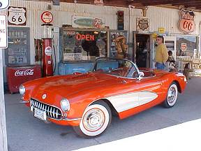 57 Corvette at Hackberry