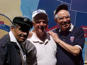 Jim Conkle Between Two Route 66 Icons