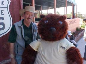 John & Sammie the Bear