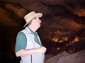 John McEnulty Gives Cave Tour