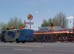 Route 66 Caravan at the Snow Cap