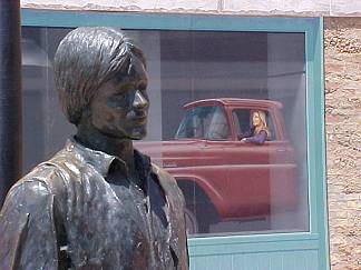 It's A Girl in a Flatbed Ford