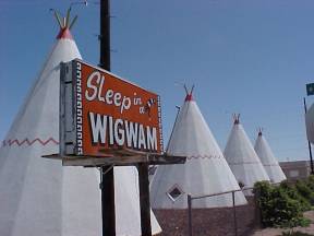 Sleep in a Wigwam