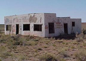 Lonely Painted Desert Trading Post