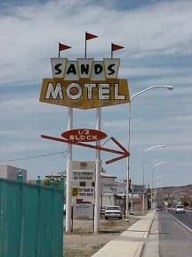 Sands Motel Sign