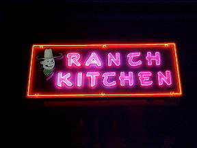 Ranch Kitchen Neon