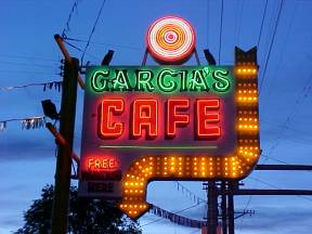 Garcias Cafe Neon