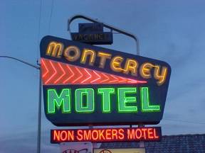 Monterey Motel Neon