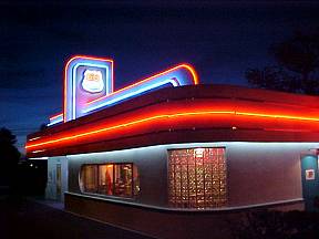 Route 66 Diner Neon