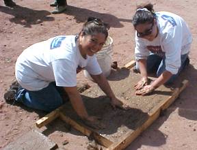 Anna & Yolanda Play in the Mud