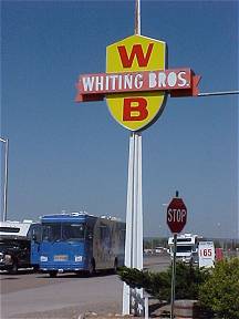 Old Whiting Brothers Sign