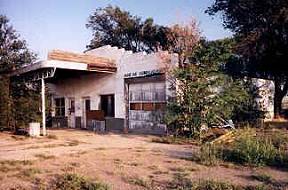 Old Adrian Gas Station on Route 66