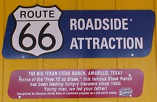 Roadside Attraction Sign