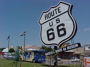 Route 66 Caravan at Elk City