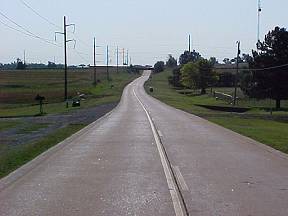 Route 66 Outside of Clinton, Oklahoma
