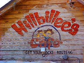 Hillbilliee's Sign