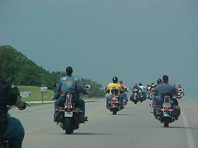 HOG Escort to Tulsa