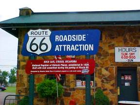 Roadside Attraction Sign