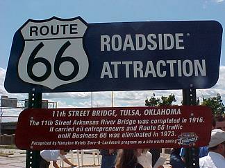 11th Street Bridge Attraction Sign