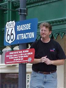 Ron Unveils the Sign