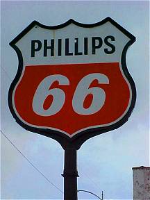 Classic Phillips 66 Sign