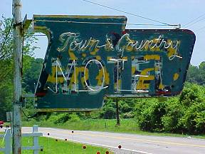 Town and Country Sign