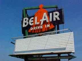 Bel Air Drive In Sign