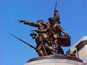 Sculpture at Lincoln's Tomb