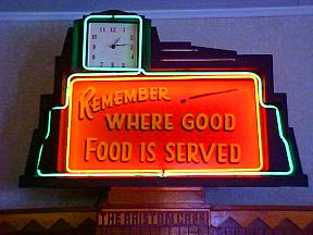 Remember Where Good Food is Served