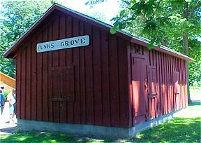 Old RR Station at Funks Grove