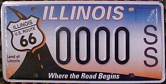 New Illinois Route 66 License Plates