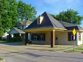 Old Gas Station in Normal