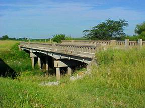 Historic Route 66 Bridge in Towanda