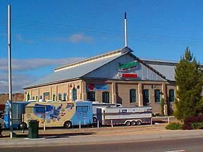 Caravan RV at the Kingman Powerhouse