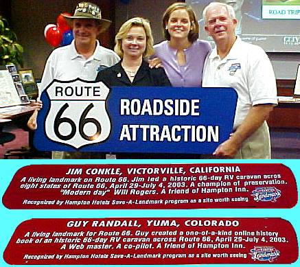 Jim and Guy are Roadside Attractions
