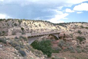 Padre Canyon Bridge in 2001